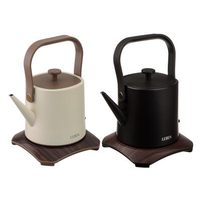 LEBEN Чайник винтаж 0,8 л. на подставке 1000Вт
