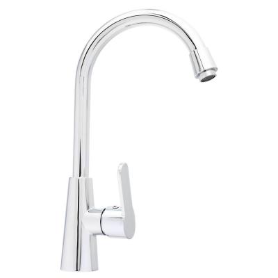 СоюзКран Смеситель для кухни, поворотный излив 25см, керам. картридж 40мм, хром, SK01-R118