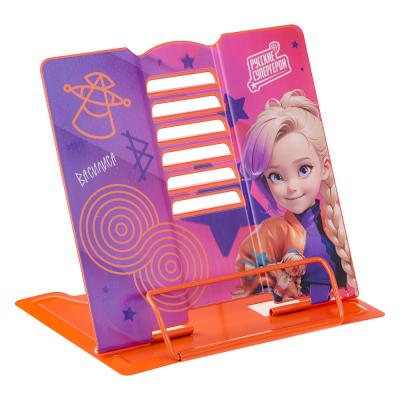 BY Русские Супергерои Подставка д/книг, д/А5, 20х15,5х19см, металл с цв. печатью, "Василиса Джуниор"